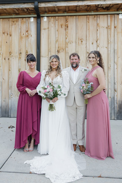 Holly Perryman and her family